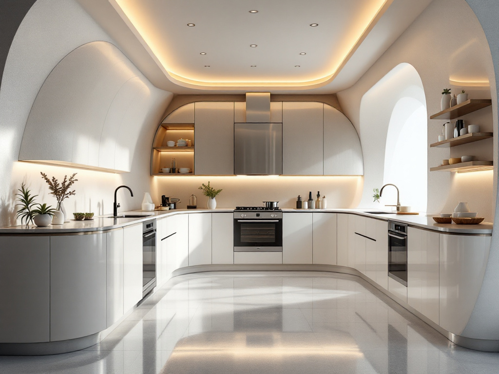 радиусная кухня