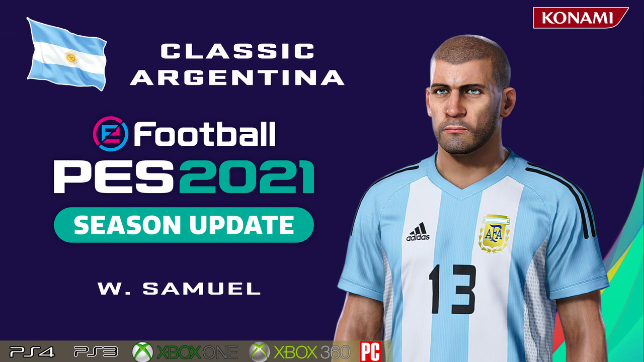 CARATULA CLASSIC ARGENTINA PES 2021