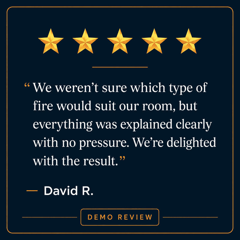 ABC Fireplaces demonstration review