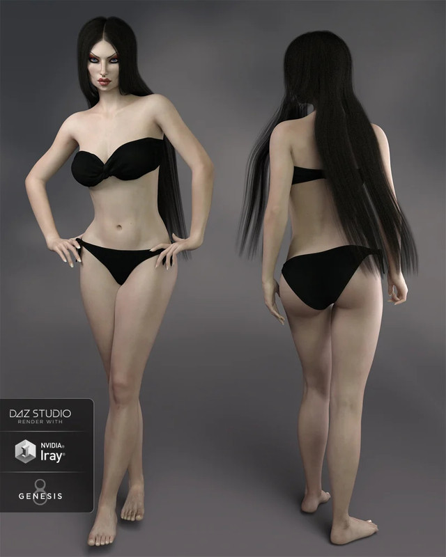 *REPOST Absinthe for Genesis 8 Female