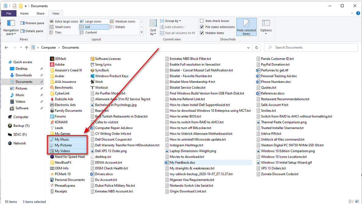 Link to Music/Pics/Videos in Documents Folder - Windows 10 Forums