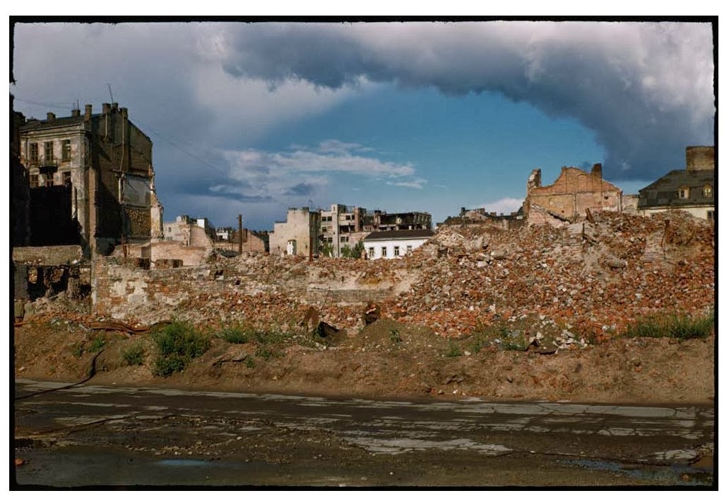 Varsovia en color, agosto 1947