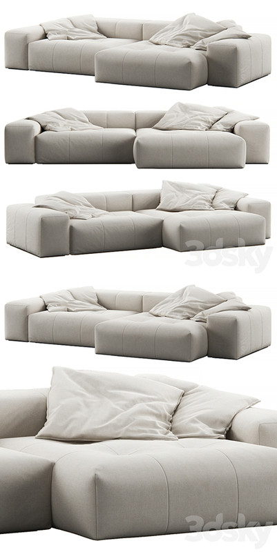 Pixel Corner Sofa by Saba