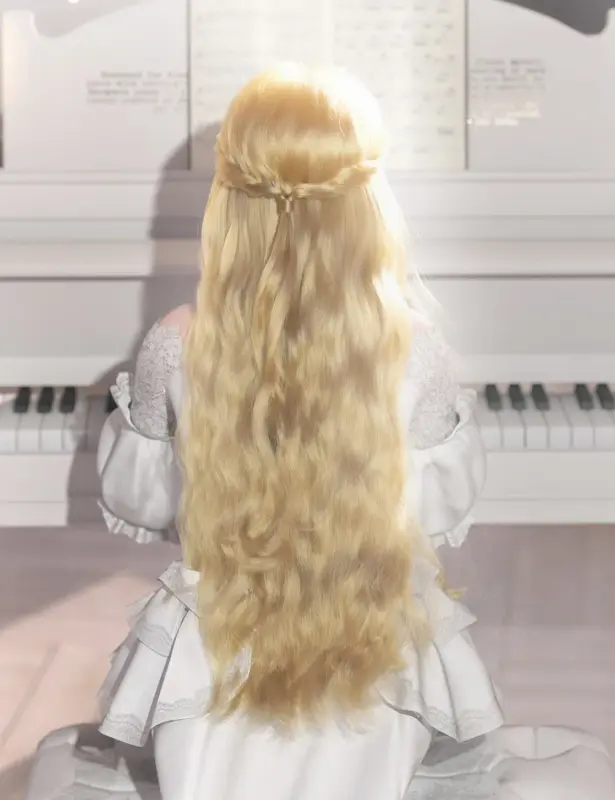 dForce Princess Series Elven Half Updo Hair