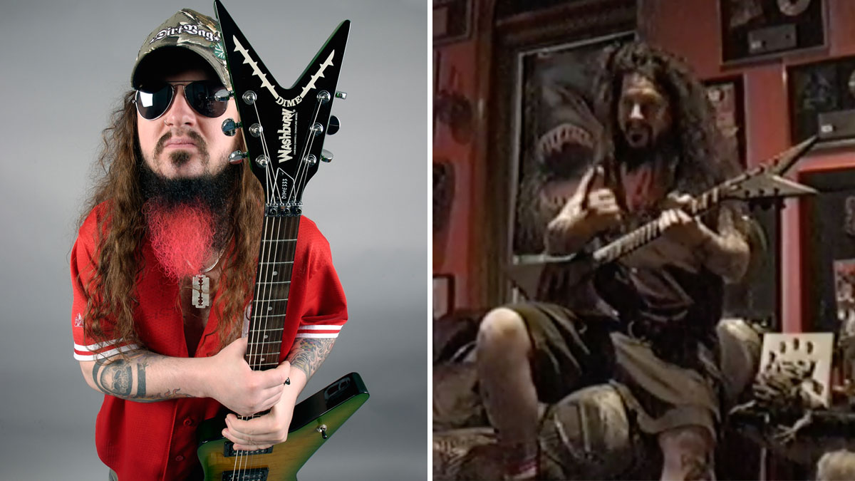 Dimbag Ever Jam With His Guitar