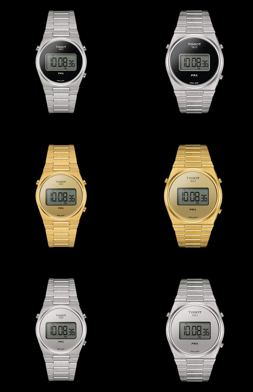 Tissot PRX version Quartz affichage Numérique Tissot-PRX-quartz