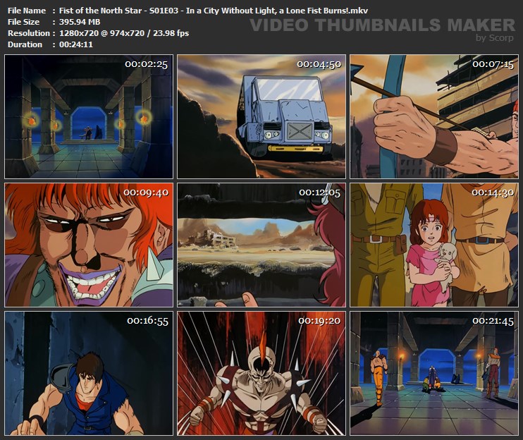 Fist of the North Star - S01E03 - In a City Without Light, a Lone Fist Burns!.mkv