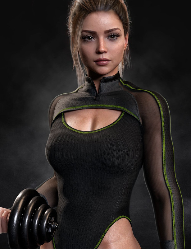 AJC Aero Fitness Outfit for Genesis 8 and 8.1 Females AJC Aero Fitness Outfit for Genesis 8 and 8.1 Females