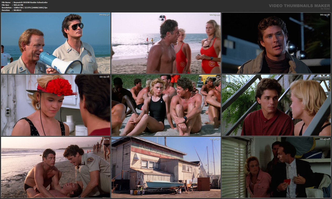 Baywatch S01E08 Rookie School.mkv