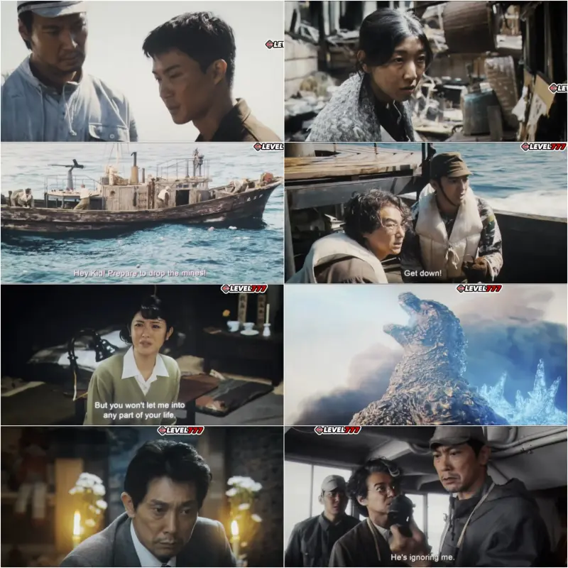 Godzilla Minus One (2023) Hollywood Movie [Hindi (HQ Dubbed) ] HC ESubs HDTS screenshot