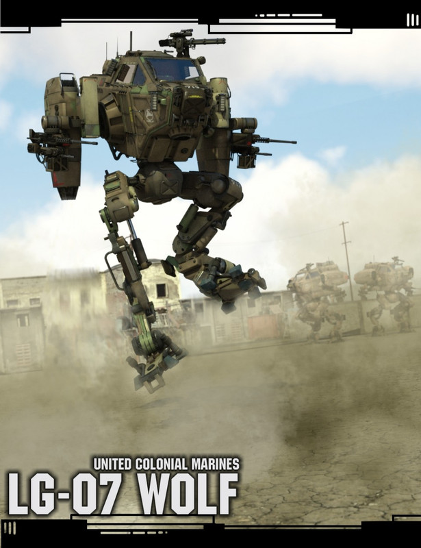 00 main lg07 combat mech daz3d