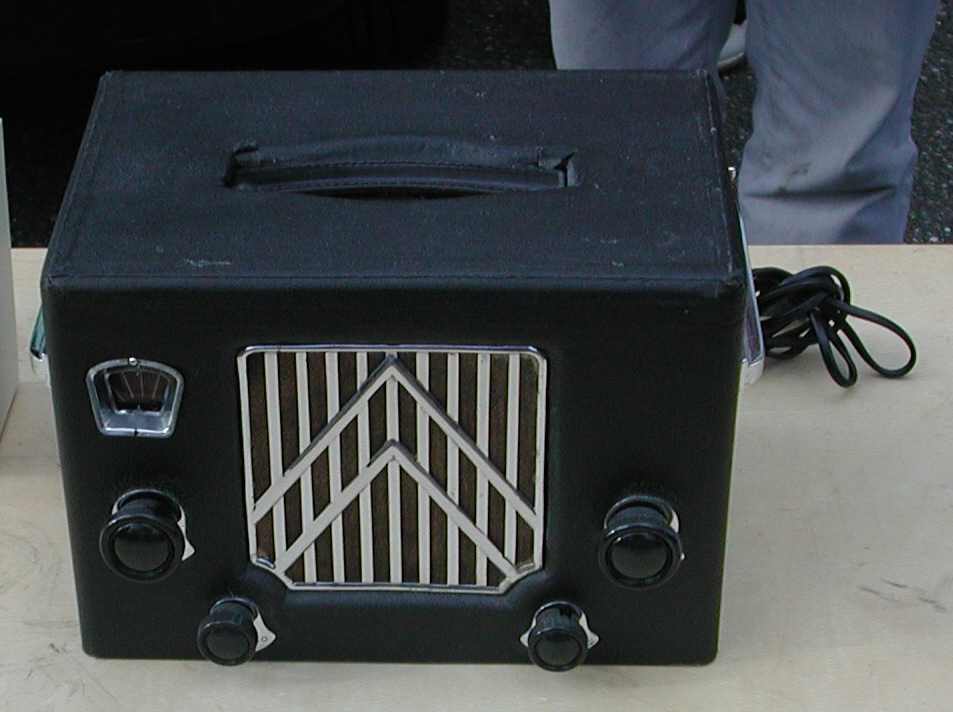 Poste TSF Citroën Loos  1934 l