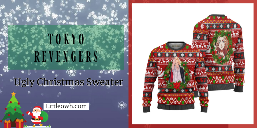 27 Anime Ugly Christmas Sweaters For Otaku In Holiday Season