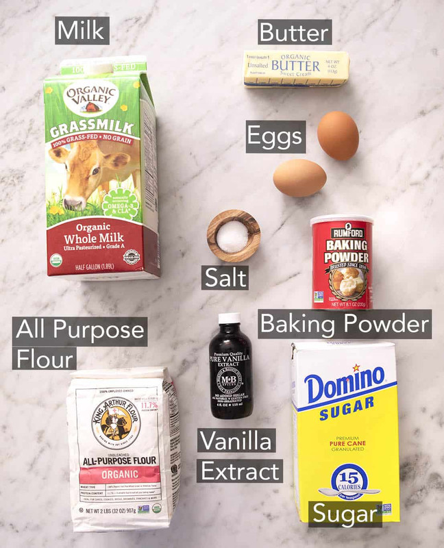 waffle recipe ingredients