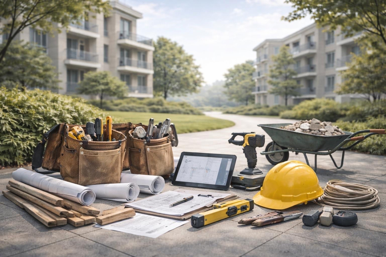 JL Service Team bei der Arbeit