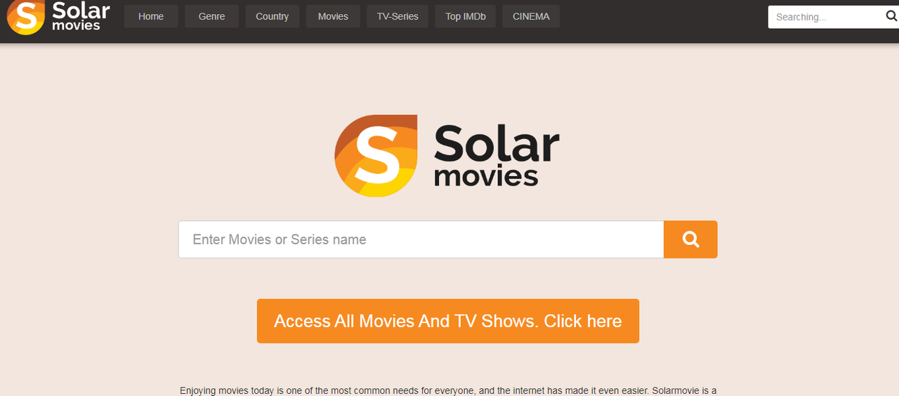 solar movie - Kisscartoon like site