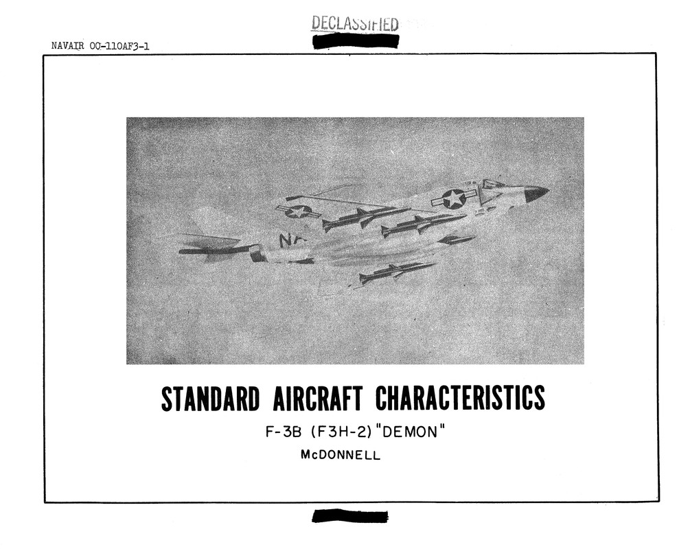 2 F-3B (F3H-2) Demon Standard Aircraft Character
