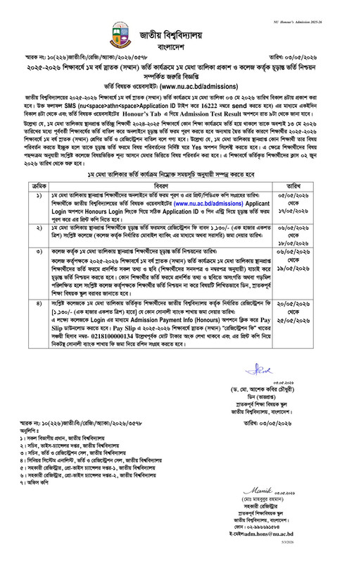 NU-Admission-1st-Year-Admission-Test-Result-2