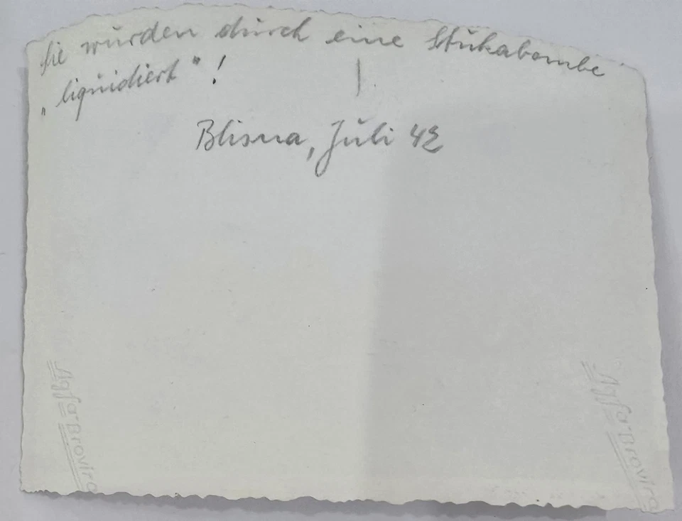 Foto Blizna Polen 1942 Zerstörte Russische Panzer T 34 Kennung Tank Wehrmacht (1)