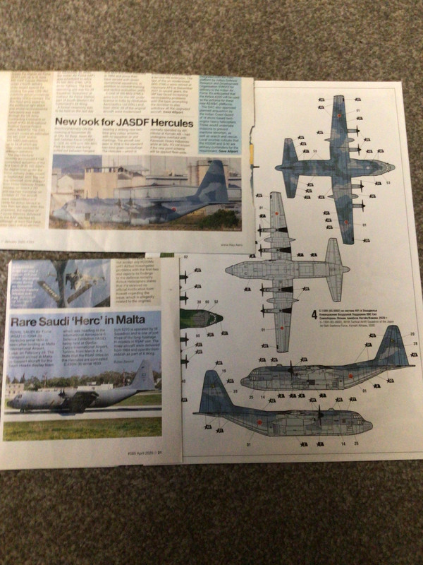 C-130H Hercules. Turning Japanese. - Work in Progress