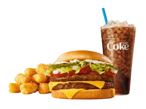 SuperSONIC Double Cheeseburger Combo