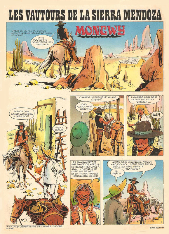 les vautours de la sierra mendoza  (Mongwy )