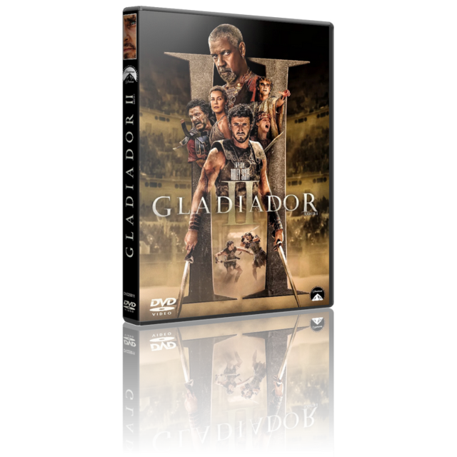Portada - Gladiator II [DVD9 Custom][Pal][Cast/Ing/Fr/Ita][Sub:Varios][Aventuras][2024]
