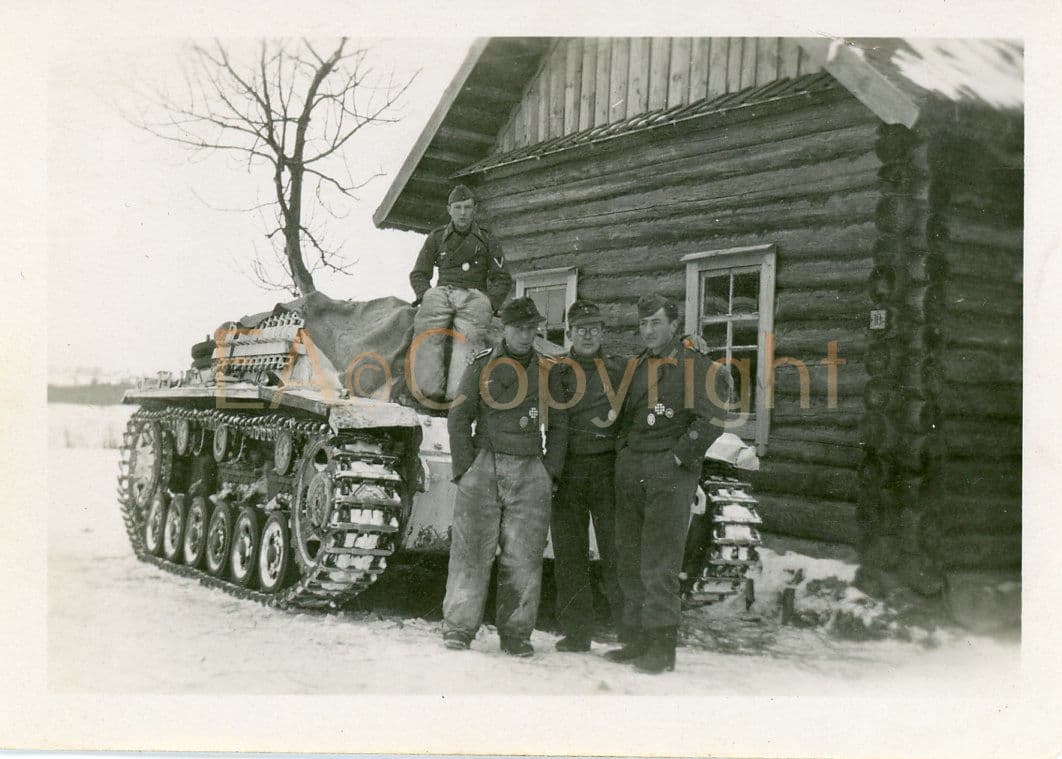 StuG Tarn Camo Winterkampf Besatzung Sturmgeschü