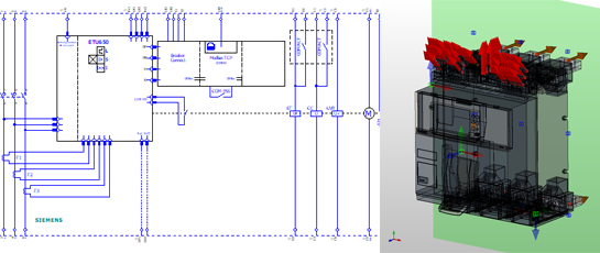 EPLAN Electric/Pro Panel: 3VA27 molded case circuit breaker EPLAN Electric/Pro Panel: 3VA27 molded case circuit breaker