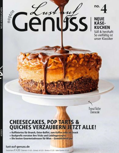 Cover: Lust auf Genuss Magazin April No 04 2023