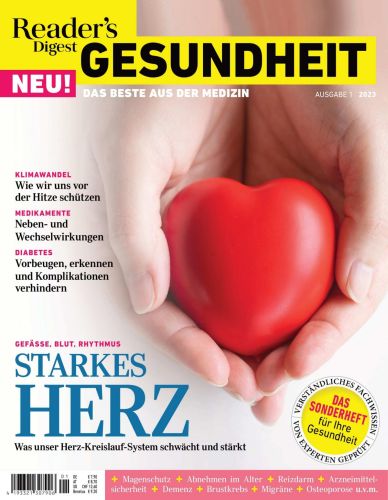 Cover: Reader’s Digest Gesundheit Magazin No 01 2023