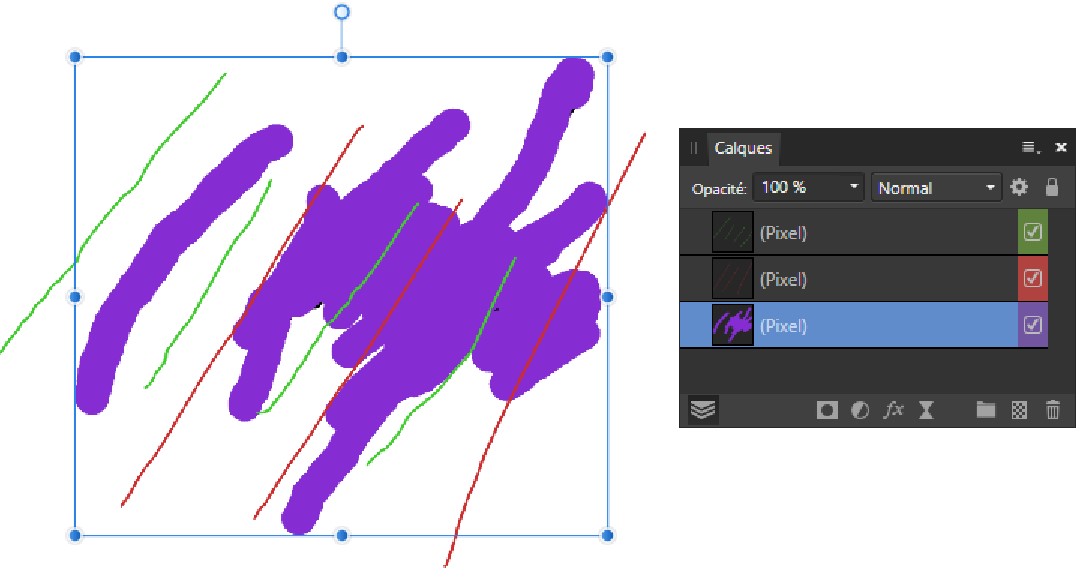 2 - selection auto violette