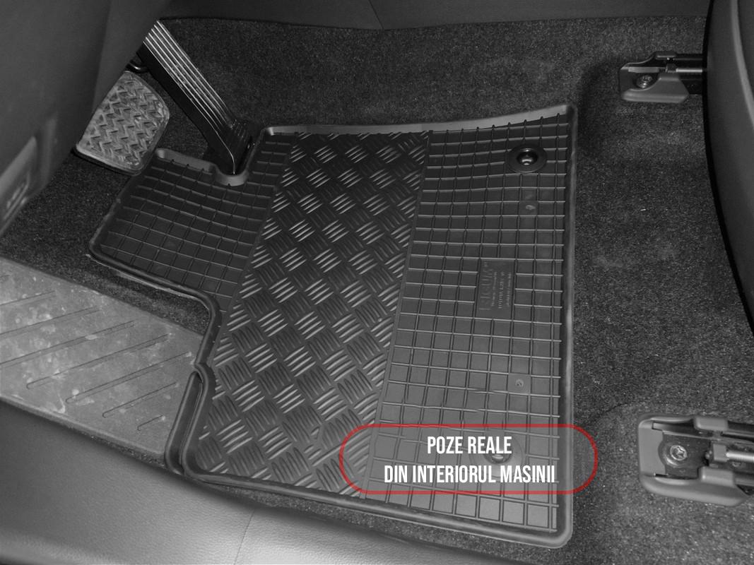 Set 4 covorase Toyota Rav4 2019-prezent, din cauciuc 100%, compatibile cu autoturismul TOYOTA RAV4