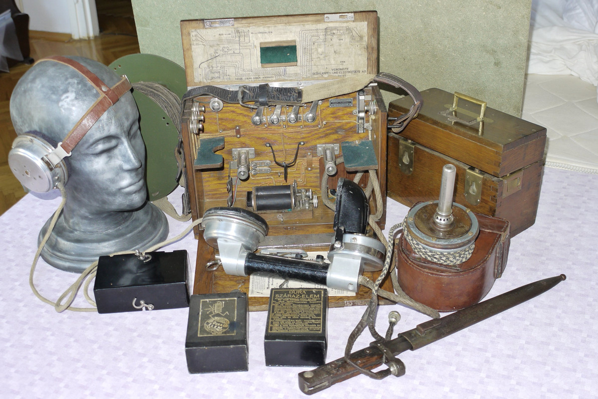 7.M. tábori távbeszélő és tartozékai 002