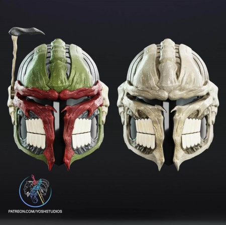 Skull Mando-Boba fett helmet - 3D Print Model