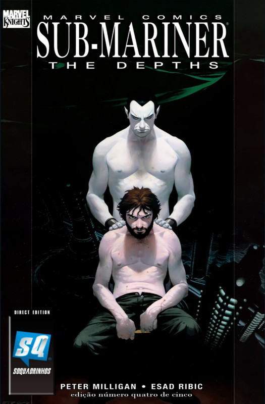 Capa da HQ Namor: Profundezas #04 (2010)