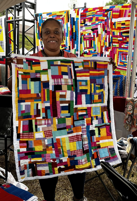Gee's Bend quilter