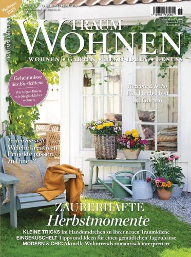 Cover: TraumWohnen Magazin No 05 Oktober-November 2023