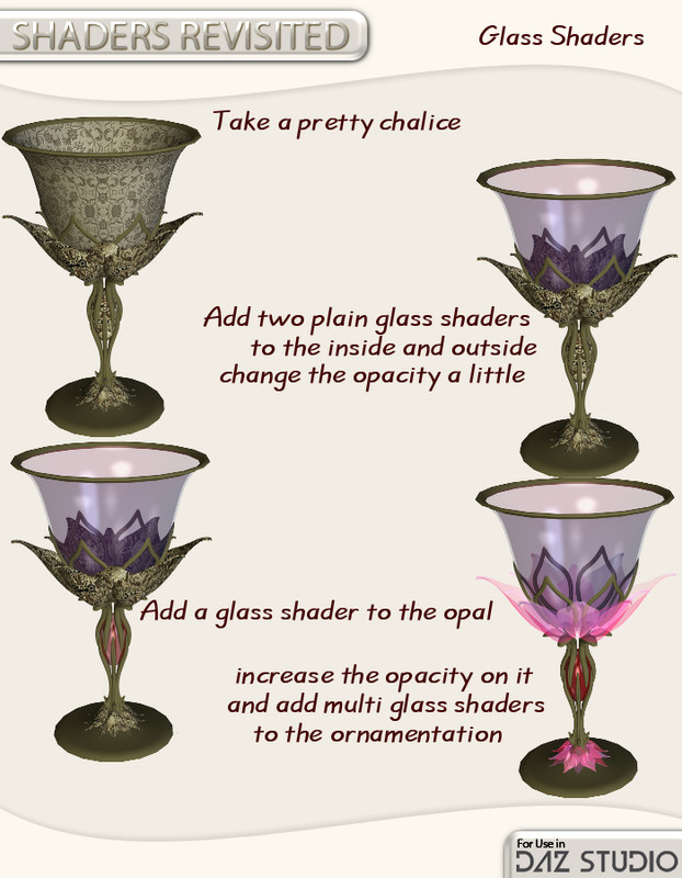 Shaders Revisited – Glass shaders for DAZ Studio