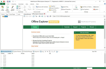 MetaProducts Offline Explorer Enterprise 8.3.0.4928 Multilingual