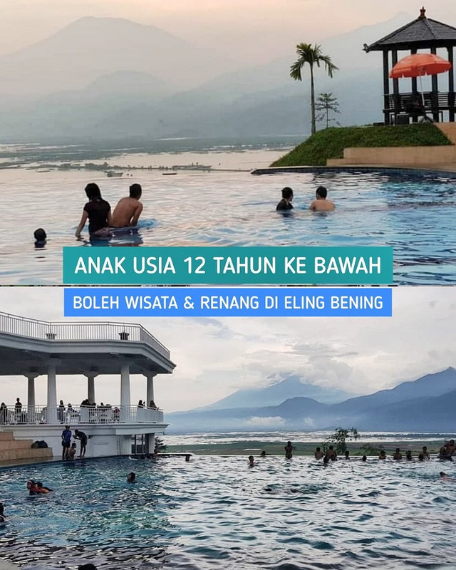 Kolam renang Eling Bening Semarang.