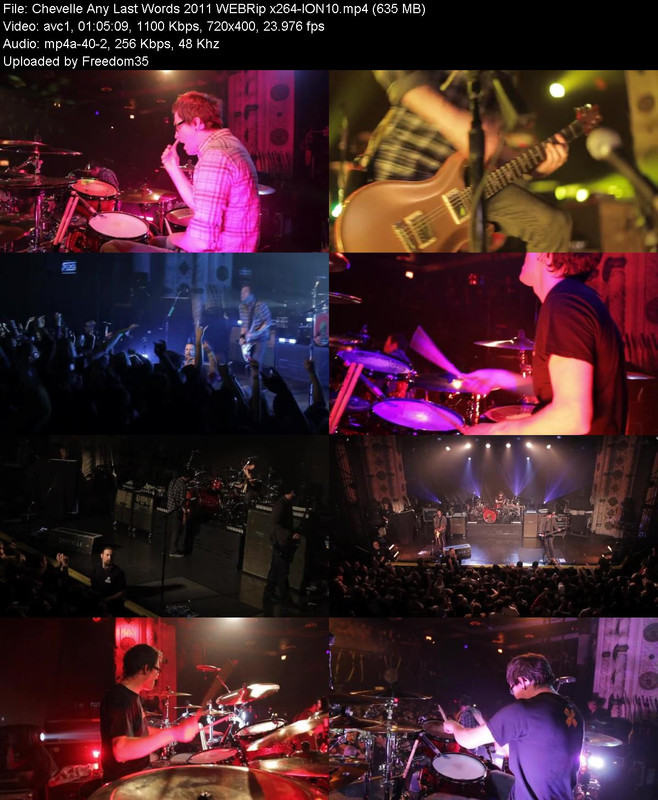 Chevelle-Any-Last-Words-2011-WEBRip-x264