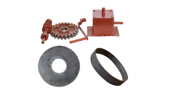 Gear Box, Round Plate & Ring