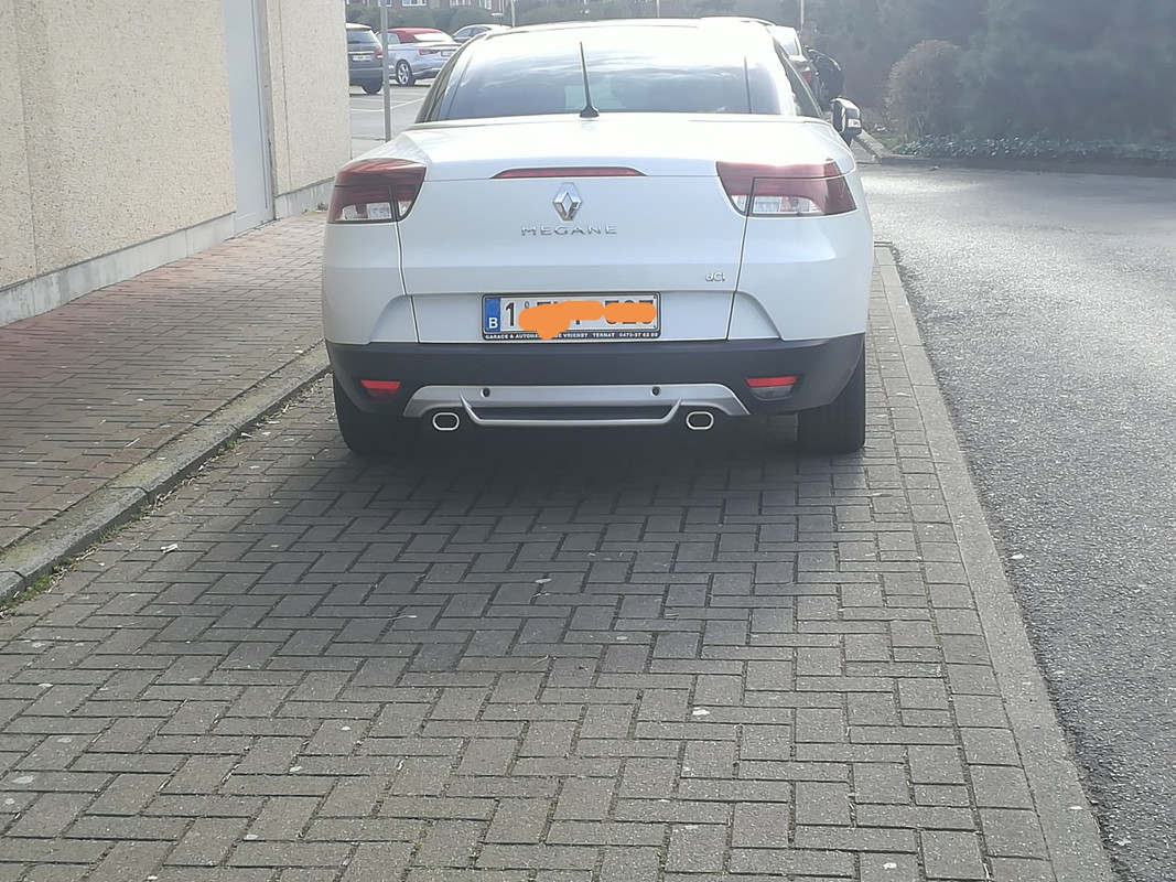 renault cc uitlaat