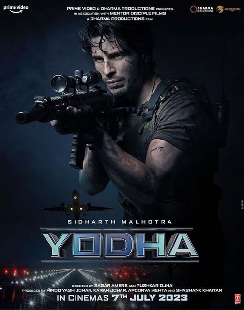 Yodha (2024) Hindi AMZN HDRip x264 AAC 1080p 720p 480p ESub