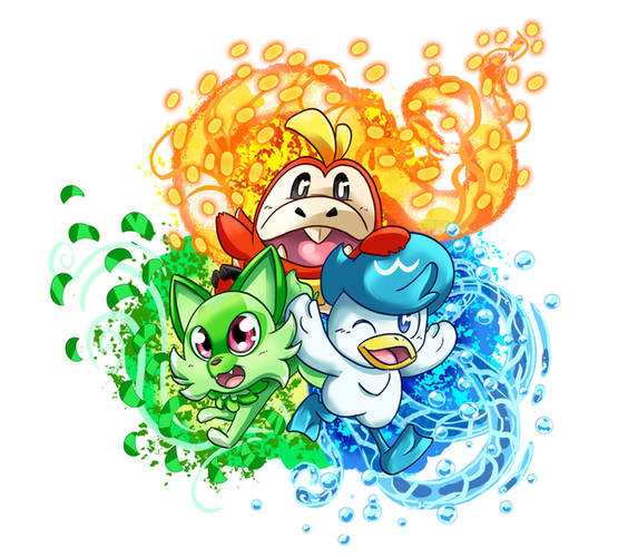 fuecoco-sprigatito-and-quaxly-by-versail