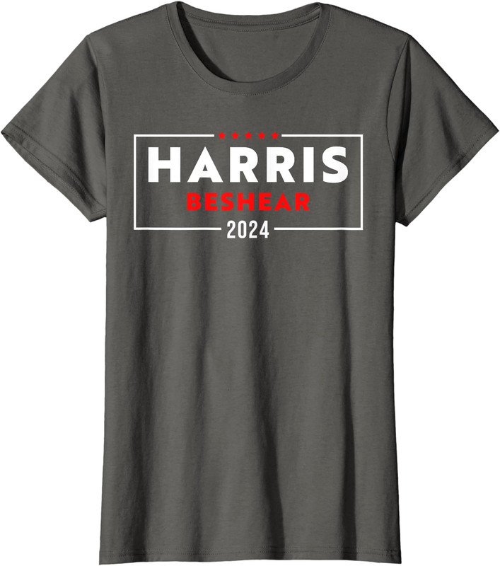 Harris Beshear Presidential Formula Elections 2024 Ladies’ Crewneck T-Shirt