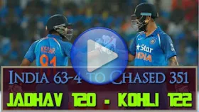 India 63-4 to chased 351