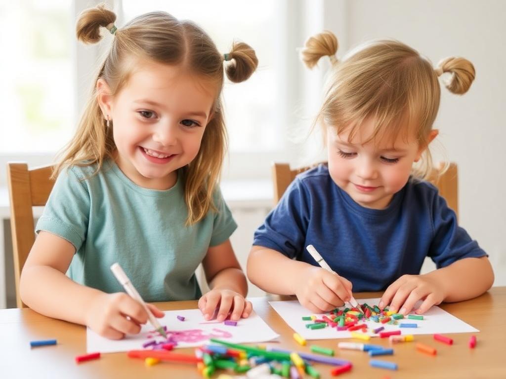 Is it possible for two-year-olds to do crafts