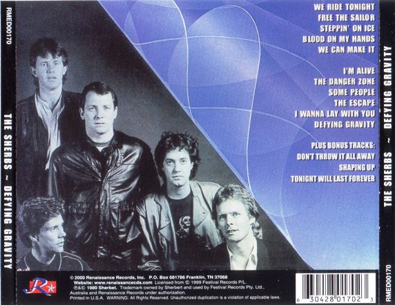 The Sherbs - Defying Gravity (1980) [Reissue 2000] Lossless+MP3